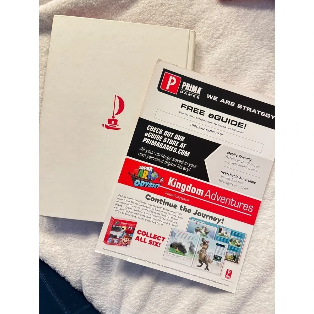 Super Mario Odyssey Special Collector's Edition Prima Strategy Guide
